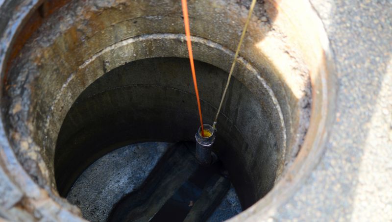 Sewer Line Tap Installation