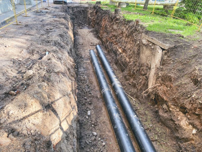 Products For Sewer Line Tap Installations in use