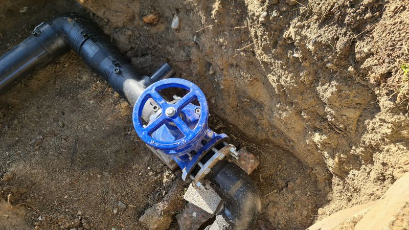 Sewer Line Tap Installation