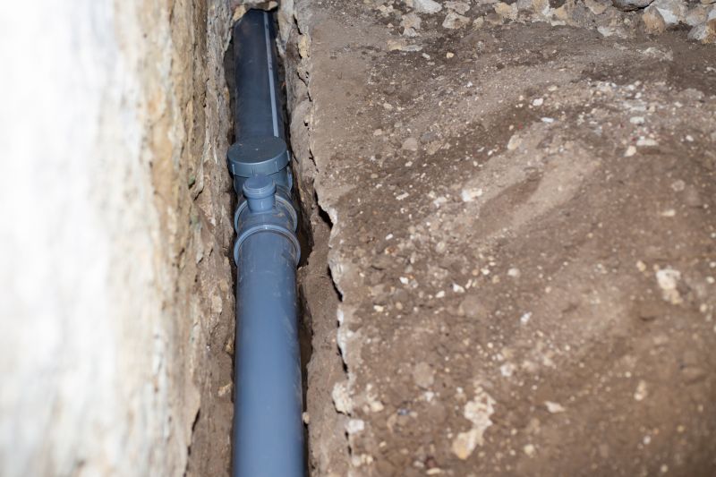 Sewer Line Tap Installation