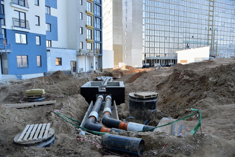 Sewer Line Tap Installation