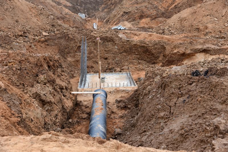 Sewer Line Tap Installation